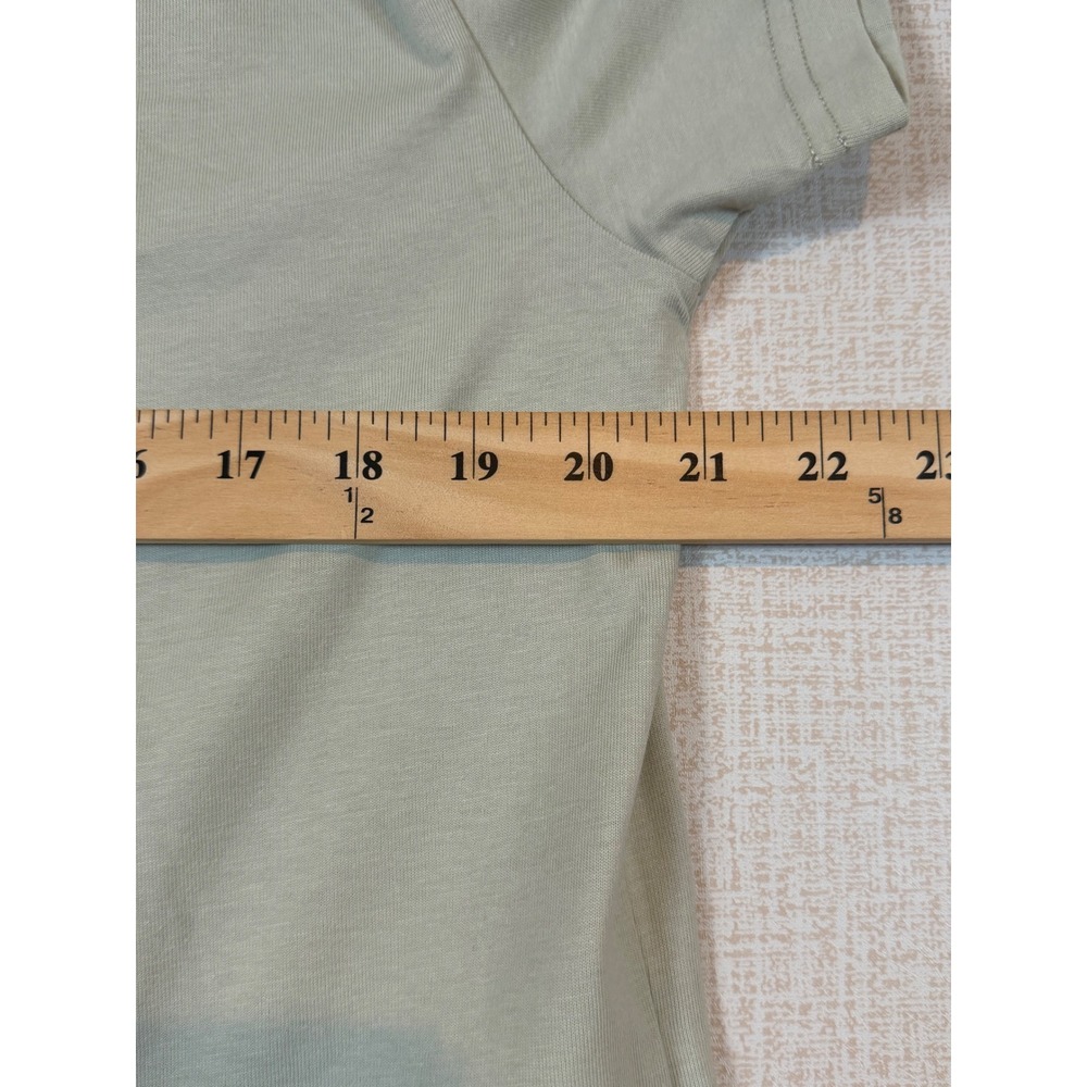 NWT Scotch‎ & Soda Women Sage Green Hydrangea Botanical Tee •L• Cottagecore Art - Picture 9 of 10